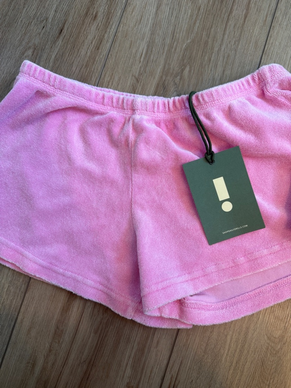 Daily Drills NWT Taffy Terry Micro Shorts